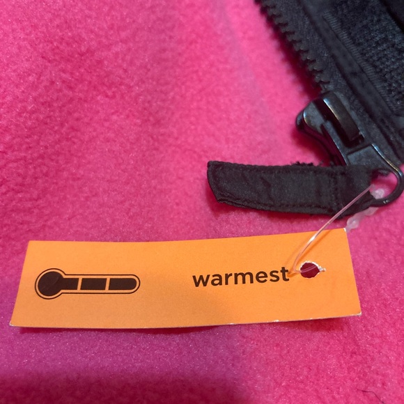 Arizona Jean Company Black and Pink Kids Puffer Jacket - Picture 4 of 8